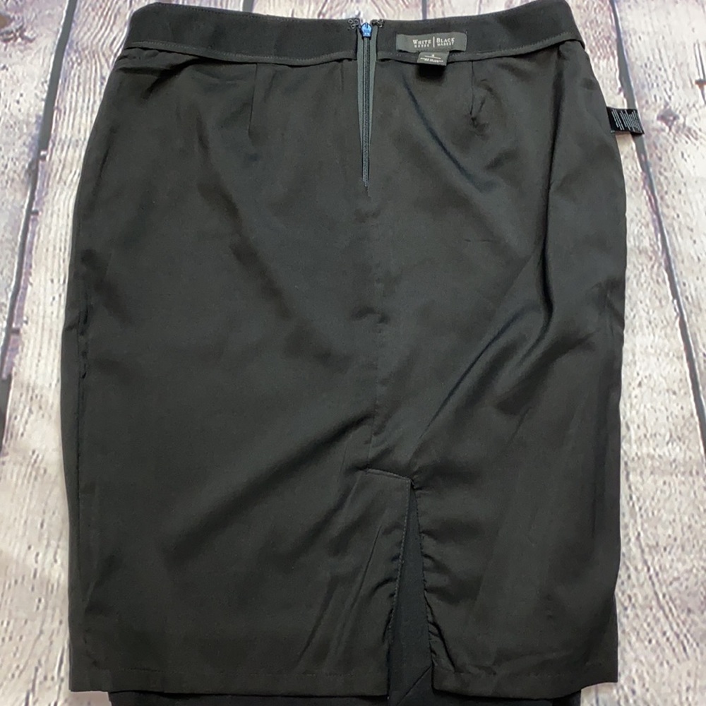 WHITE HOUSE|BLACK MARKET Black Skirt Size: 2 - Picture 15 of 17